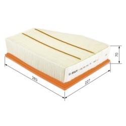 Filtre à air BOSCH F026400544 pour AUDI, SEAT, VW OE 6R0129620C BOSCH