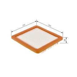 Filtre à air BOSCH F026400548 pour NISSAN NOTE OE 165463VD0A BOSCH