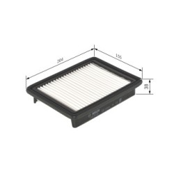 Air Filter BOSCH F026400584 OE Ref 95238310 BOSCH