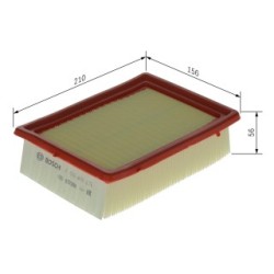 Filtre à air BOSCH F026400676 pour FORD KUGA OE 5182117 BOSCH