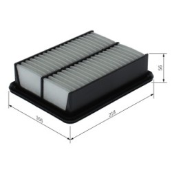 Filtre à air BOSCH F026400691 pour MAZDA OE S801133A0 BOSCH