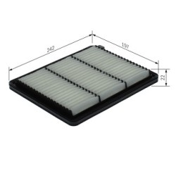 Filtre à air BOSCH F026400695 pour HYUNDAI i10 OE 28113K7000 BOSCH