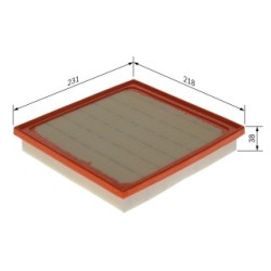 Filtre à air BOSCH F026400743 pour SUBARU OE 16546AA150 BOSCH