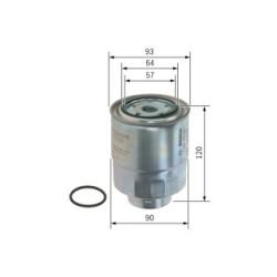 Fuel Filter BOSCH F026402063 OE Ref 16901-RMA-E00