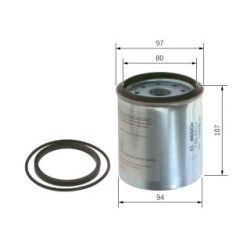 Filtre à carburant BOSCH F026402114 pour JEEP CHEROKEE OE 00506604AA BOSCH