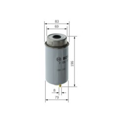 Fuel Filter BOSCH F026402121 OE Ref 2C11-9176-BA
