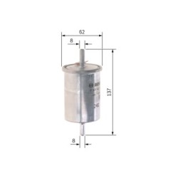 Fuel Filter BOSCH F026402124 OE Ref 451 477 00 01