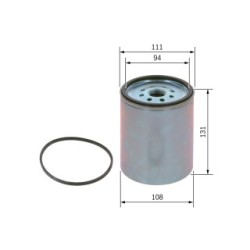 Fuel Filter BOSCH F026402135 OE Ref 74 20 591 256