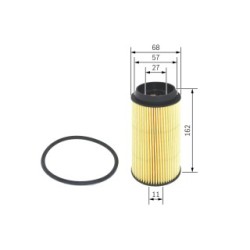 Fuel Filter BOSCH F026402155 OE Ref 500086009