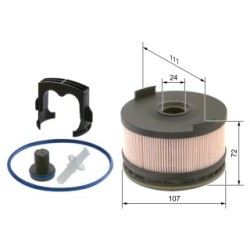 Fuel Filter BOSCH F026402262 OE Ref A 654 092 01 00