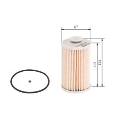 Fuel Filter BOSCH F026402829 OE Ref 16901-RL0-G01