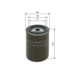Fuel Filter BOSCH F026402860 OE Ref 8-94392-474-0