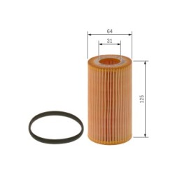 Filtre à huile BOSCH F026407097 pour VOLVO OE 30788490 BOSCH