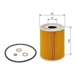 Oil Filter BOSCH F026407255 OE Ref 7 837 997 BOSCH