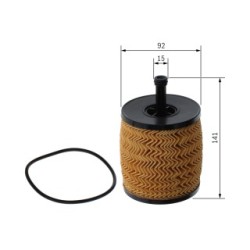 Filtre à huile BOSCH F026407322 pour VW PHAETON, TOUAREG OE 07Z115466A BOSCH