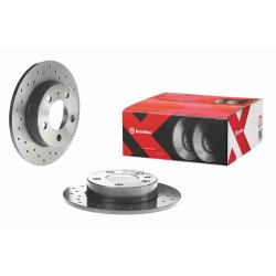 Disque de frein BREMBO 08.7165.1X pour AUDI, SEAT, SKODA, VW, ZHONGHUA BREMBO