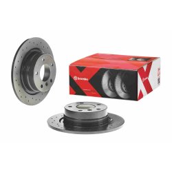 Disque de frein BREMBO 08.A205.1X pour BMW Série 1 et Série 3, référence OE 34214031275 BREMBO