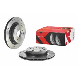 Disque de frein BREMBO 09.7356.2X pour NISSAN 350Z, SKYLINE OE 43206AA300 BREMBO