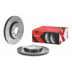 Disque de frein BREMBO 09.8137.2X pour DACIA, RENAULT, OE 7701205230 BREMBO