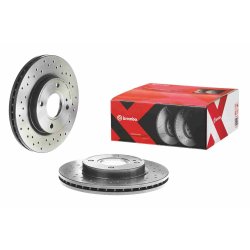 Disque de frein BREMBO 09.A968.2X pour FORD FIESTA, FIGO OE 1523795 BREMBO
