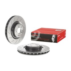 Disque de frein BREMBO 09.B744.51 pour MERCEDES CLASSE E, SLC, SLK BREMBO