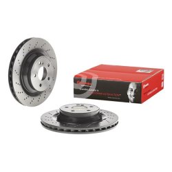 Disque de frein BREMBO 09.C502.11 pour MERCEDES CLS, CLASSE E OE 2114231012