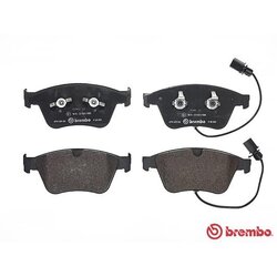 Jeu de plaquettes de frein BREMBO P05003 pour BENTLEY CONTINENTAL, FLYING BREMBO