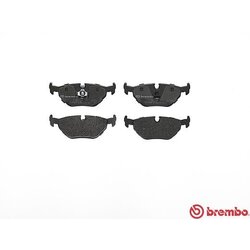 Plaquettes de frein BREMBO P06013 pour BMW, WIESMANN BREMBO