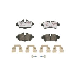 Plaquettes de frein BREMBO P06052X pour MINI BREMBO