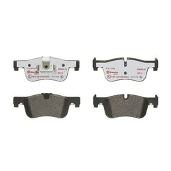 Jeu de plaquettes de frein BREMBO P06078X pour BMW Série 1 et Série 2 BREMBO