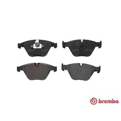 Plaquettes de frein BREMBO P06081 pour BMW BREMBO