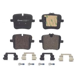 Jeu de plaquettes de frein BREMBO P06109 pour BMW, ROLLS-ROYCE BREMBO