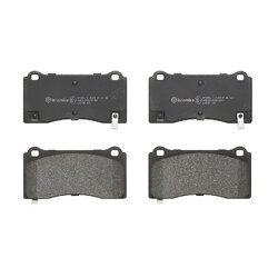 Jeu de plaquettes de frein BREMBO P09028 pour TESLA MODEL 3, MODEL Y BREMBO