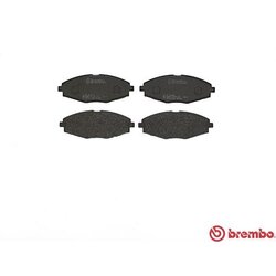 Jeu de plaquettes de frein BREMBO P15006 pour BAOJUN, CHANGAN, CHERY et plus encore... BREMBO