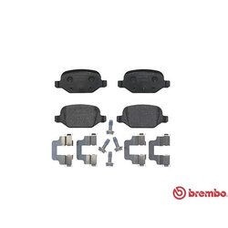 Jeu de plaquettes de frein BREMBO P23064 pour ABARTH, CITROEN, FIAT, LADA et plus encore... BREMBO