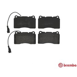 Jeu de plaquettes de frein BREMBO P23078 pour ALFA ROMEO, LANCIA, RENAULT, VOLVO BREMBO