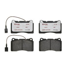 Jeu de plaquettes de frein BREMBO P23078X pour ALFA ROMEO, LANCIA, RENAULT et plus encore... BREMBO