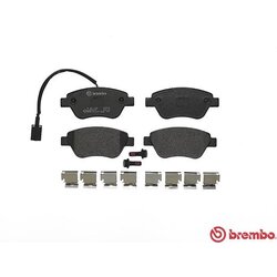 Plaquettes de frein BREMBO P23108 pour FIAT BREMBO