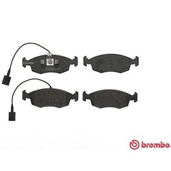 Jeu de plaquettes de frein BREMBO P23138 pour FIAT 500, PUNTO BREMBO