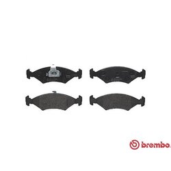 Jeu de plaquettes de frein BREMBO P24043 pour FORD, MAZDA, TVR, WESTFIELD BREMBO