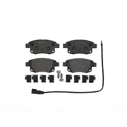 Jeu de plaquettes de frein BREMBO P24066 pour BYD, FORD, FORD (JMC) BREMBO