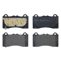 Jeu de plaquettes de frein BREMBO P24202 pour FORD FOCUS BREMBO