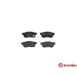Jeu de plaquettes de frein BREMBO P28017 pour ACURA, HONDA, MG, ROVER, SUZUKI BREMBO