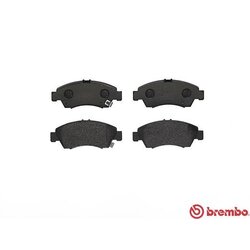 Jeu de plaquettes de frein BREMBO P28024 pour EVERUS, HONDA BREMBO