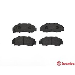 Jeu de plaquettes de frein BREMBO P28026 pour ACURA, HONDA, ROVER BREMBO