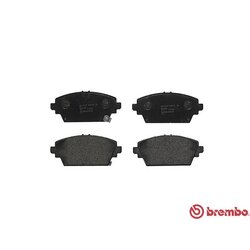 Jeu de plaquettes de frein BREMBO P28029 pour HONDA, MG, NISSAN BREMBO