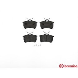 Jeu de plaquettes de frein BREMBO P28030 pour HONDA ACCORD BREMBO