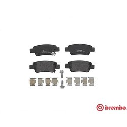 Jeu de plaquettes de frein BREMBO P28046 pour HONDA CR-V BREMBO