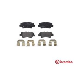Jeu de plaquettes de frein BREMBO P30067 pour BAIC, DODGE, HYUNDAI, INOKOM et plus encore... BREMBO