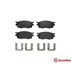 Jeu de plaquettes de frein BREMBO P30069 pour HYUNDAI i20 BREMBO
